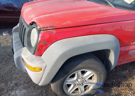 2004 Jeep Liberty Sport from USA, damaged, VIN 1J4GK48K94W299278